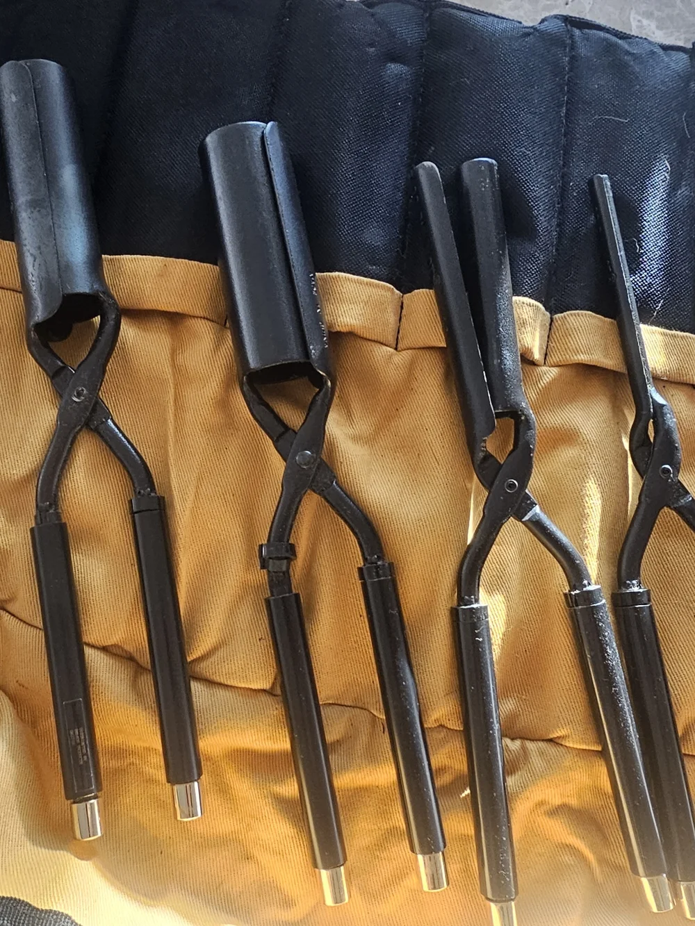 Women's Gold N Hot Curling Iron Set With Carrying Bag